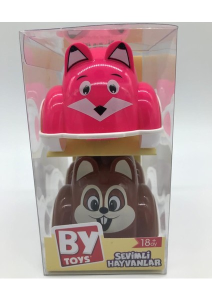 By Toys Bayraktar Sevimli Hayvanlar Ikili Set 558