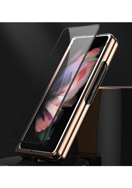 Samsung Galaxy Z Fold 3 5G İçin Telefon Kılıfı - Siyah (Yurt Dışından) modelleri