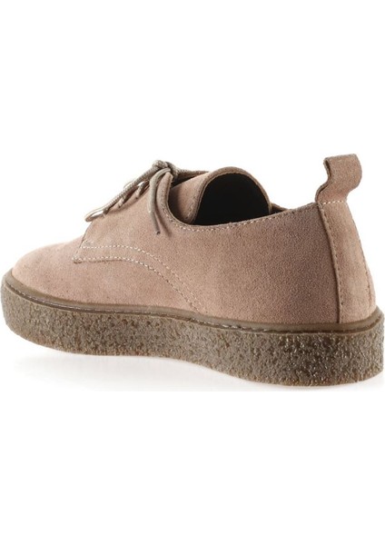 Pudra Süet Kadın Düz Ayakkabı fırsatları