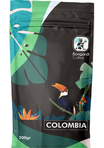 Bongardi Coffee Colombia Yöresel Filtre Kahve 200 gr