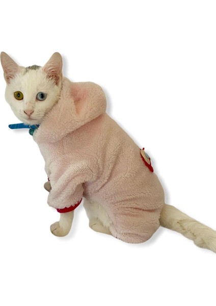 Softie Pink Butterfly Duo Kedi Tulumu Kedi Kıyafeti Xl indirimleri