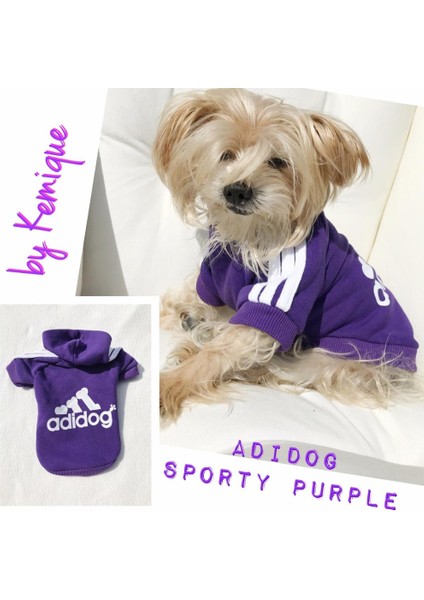 Mor Sporty Duo Adidog Sweatshirt Xl fiyatları