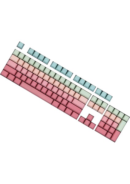 Dıy Dekoratif Pbt 104 Tuşları Keycaps Için 68 Mekanik Klavye Nefis Ön Basılı (Yurt Dışından)