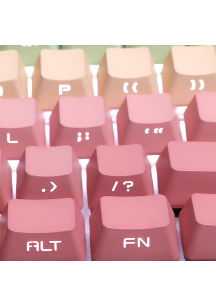 Dıy Dekoratif Pbt 104 Tuşları Keycaps Için 68 Mekanik Klavye Nefis Ön Basılı (Yurt Dışından)