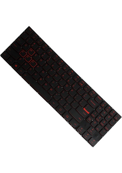Y520-15IKBA Için Laptop Klavye Kırmızı Arkadan Aydınlatmalı 15IKBM (Yurt Dışından)
