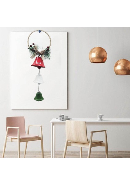 Asılı Noel Çan Koleksiyonu Kolye Pencere Bahçe Ağacı Duvar Dekorasyon Daire (Yurt Dışından)