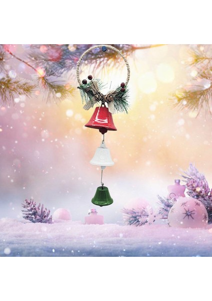 Asılı Noel Çan Koleksiyonu Kolye Pencere Bahçe Ağacı Duvar Dekorasyon Daire (Yurt Dışından)
