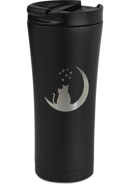 Çift Katmanlı Paslanmaz Çelik 500 ml Seyahat Termos Bardak