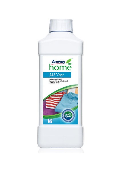 Renkli ve Siyah Çamaşırlar Için Konsantre Sıvı Deterjan Amway Home™ Sa8™ Color