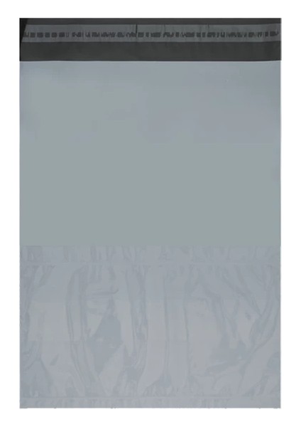 Baskısız Cepli Kargo Poşeti 80-90 Micron 40 x 50 + 5 cm 1000'li