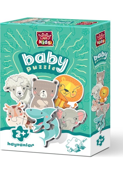 Art Kids Hayvanlar Baby Puzzle