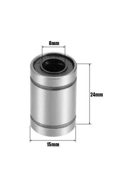 LM8UU Lineer Rulman