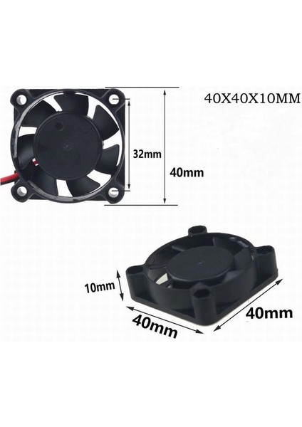 40X40X10 Kare Fan (12V)