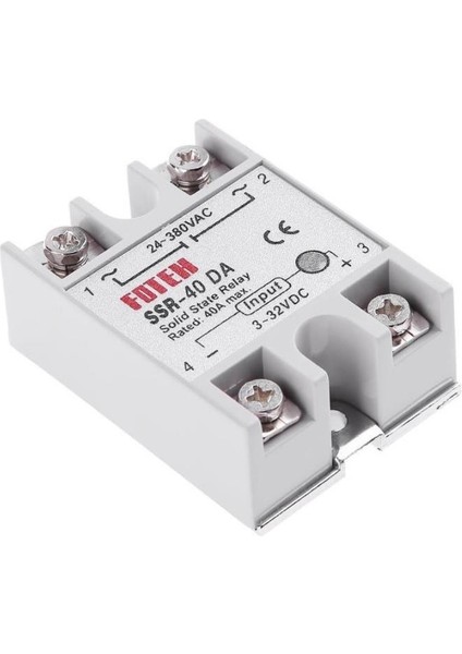 SSR-40DA (40A) Solid State Röle (Geliştirme Kartlarıyla Uyumlu)
