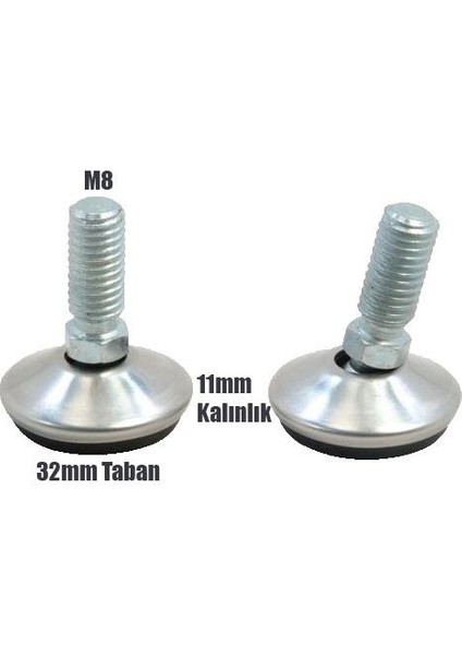 M8 Mafsallı AYAK(32X11)
