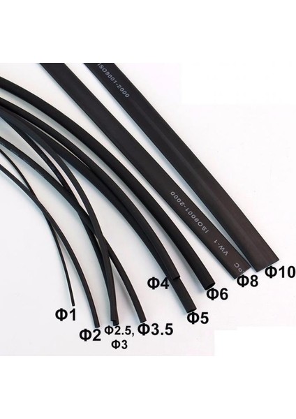 Isı ile Daralan Makaron 1,5 mm (1 Metre)