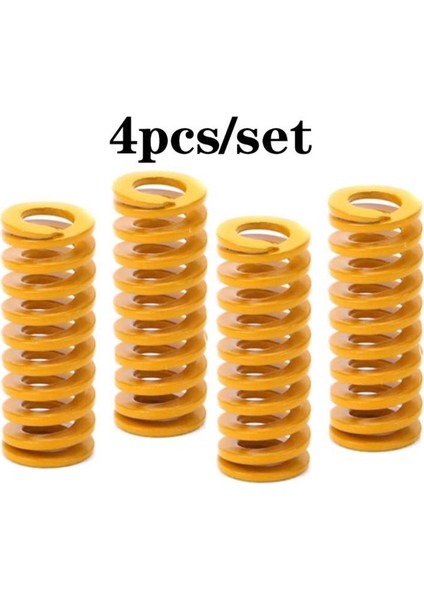 Tabla Yayı Iç Çap 5mm Boy 25MM(4 Adet Sarı)