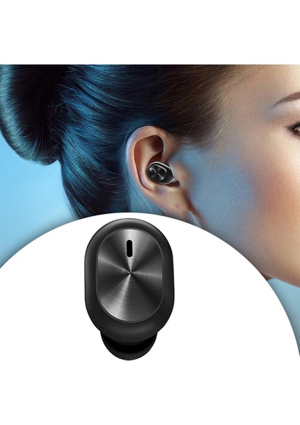Tek Bluetooth 5.0 Earbud Kablosuz Kulaklık Kulaklık Kulaklık Mic (Yurt Dışından)