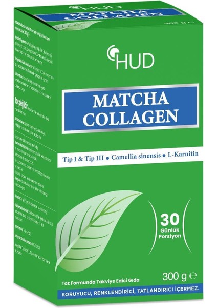 Matcha (Tip I ve Tip Iıı) ve Yeşil Çay Ekstresi 300 G (30 Günlük Porsiyon)