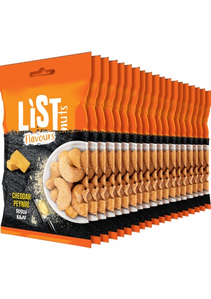 Cheddar Soslu Kaju 20 x 30 gr fiyatları