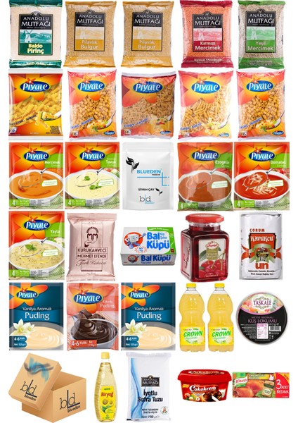 Kumanya Ramazan Paketi 30 Parça 110 Nolu Paket