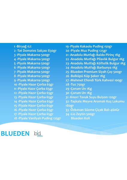 Ramazan Paketi Kumanya Ezrak Gıda Yardım Kolisi 34 Parça 65 nolu Paket fiyatları