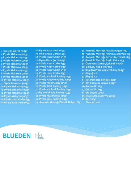 Ramazan Paketi Kumanya Ezrak Gıda Yardım Kolisi 50 Parça 44 nolu Paket fiyatları