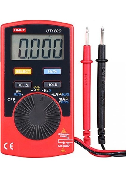 Unı-T Ut 120C Cep Tipi Digital Multımetre