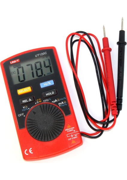 Unı-T Ut 120C Cep Tipi Digital Multımetre