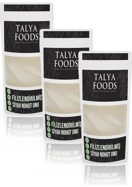 Talya Filizlendirilmiş Siyah Nohut Unu 3'lü Fırsat Paketi