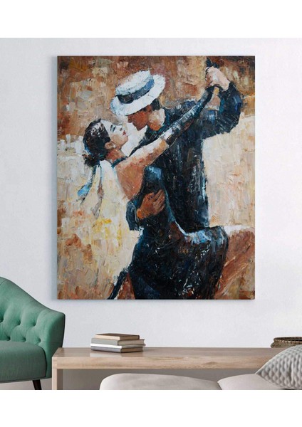 Kanvas Tablo Tango Dansçıları