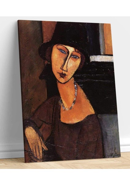 Modigliani Kanvas Tablo Jeanne Hebuterne I