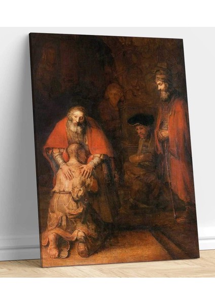 Rembrandt Müsrif Oğul'un Dönüşü Kanvas Tablo