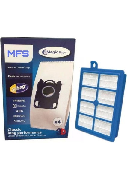 Philips Fc 9310 Silent Star Uyumlu Toz Torbası ve Hepa Filtre Seti