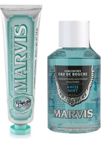 Anise Mint Anasonlu 85ML Diş Macunu+Diş Fırçası+Gargara