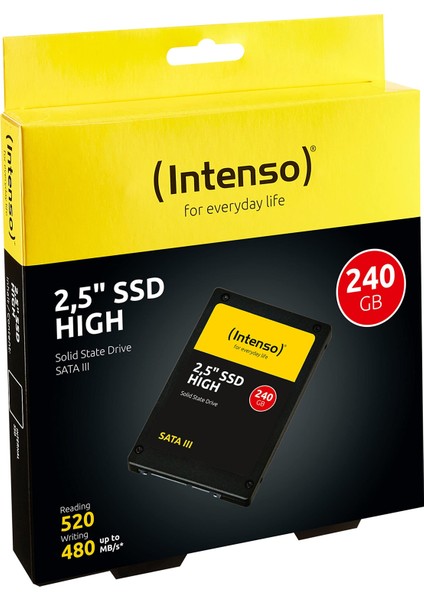 2,5" High 240 GB 500MB/S - 450 Mb/s SSD