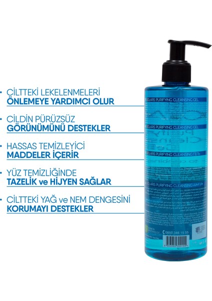 Yüz Temizleme Jeli Arındırıcı 400 ml