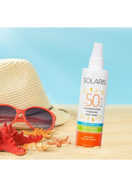 Güneş Koruyucu Krem Sprey SPF 50+ Yüksek Koruma 200 ml