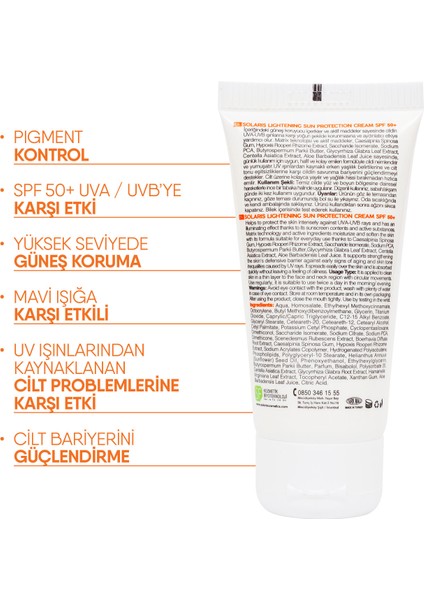 Aydınlatıcı Leke Kremi 50 ml ve Collagen Serum 30 ml ve Leke Karşıtı Güneş Krem 50 ml ve Yüz Temizleme Jeli 400 ml