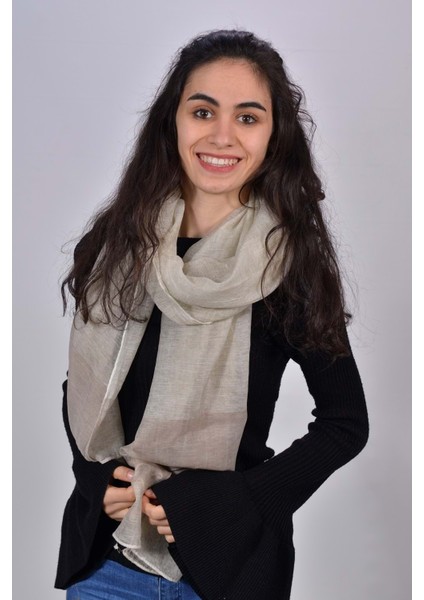 Kadın Keten ipek Şal