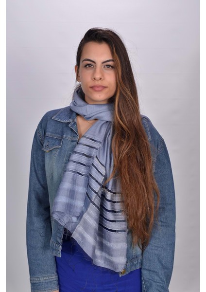 El Dokuması Kadın Ipek Şal