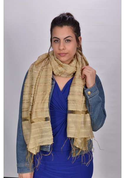 El Dokuması Kadın Ipek Şal