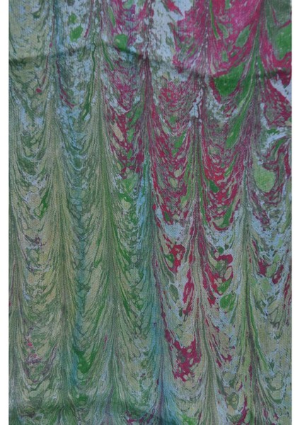 El Dokuması Ebruli Kadın Ipek Şal modelleri