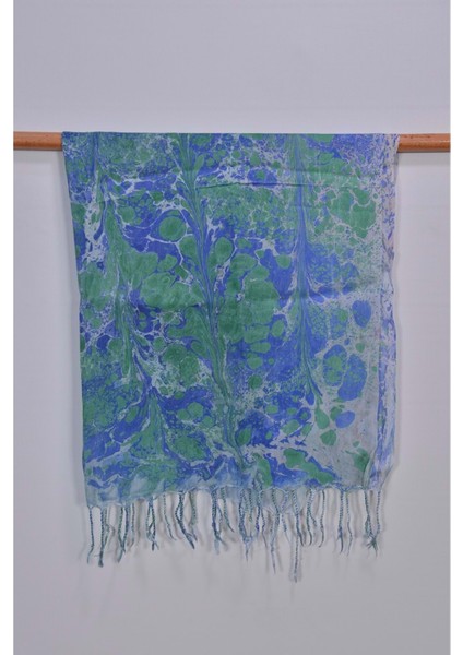 El Dokuması Ebruli Kadın Ipek Şal fiyatları