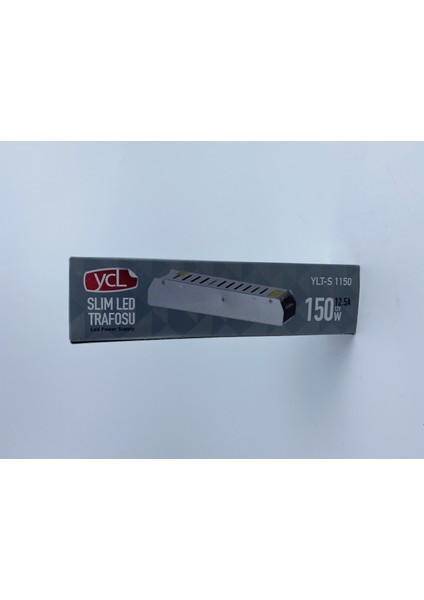 Ycl 150W Slim Kasa Iç Mekan LED Trafosu 12.5A 12V Ylt-S 1150