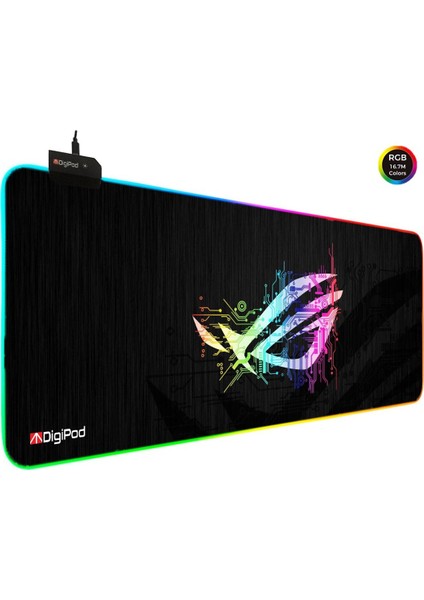 Rgb Rgb 70X30 Xl Rgb Kaymaz Taban 4mm Oyuncu Mousepad