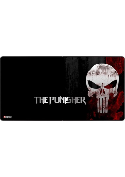 Gaming Oyuncu Mousepad 90X40 XXL Kaymaz Taban 4mm Kalınlık PUNİSHER