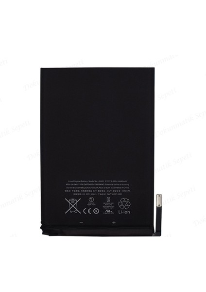iPad A1432 A1454 A1445 A1455 iPad 4440MAH Tablet Bataryası