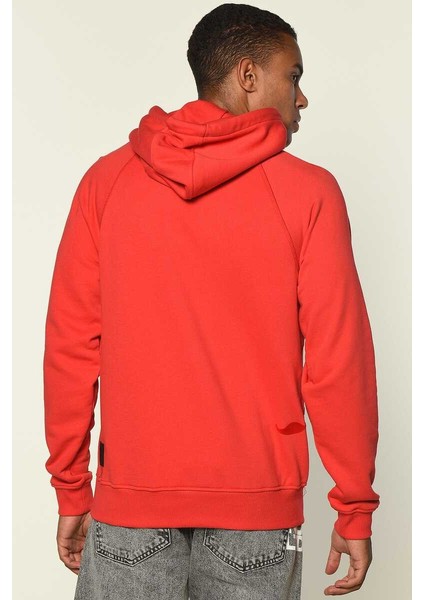 ECKO UNLTD Loe Erkek Kırmızı Hoodie
