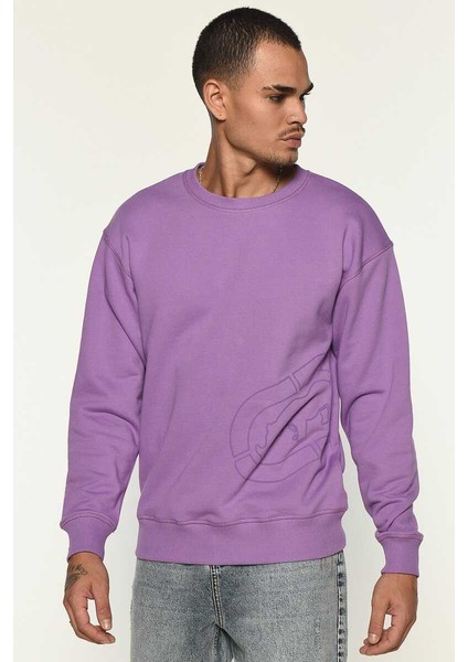 ECKO UNLTD Paul Erkek Mor Sweatshirt